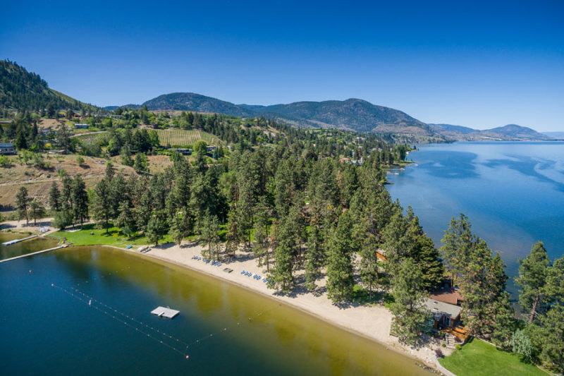 Aerial Gallery Okanagan Resort | Ponderosa Point Resort